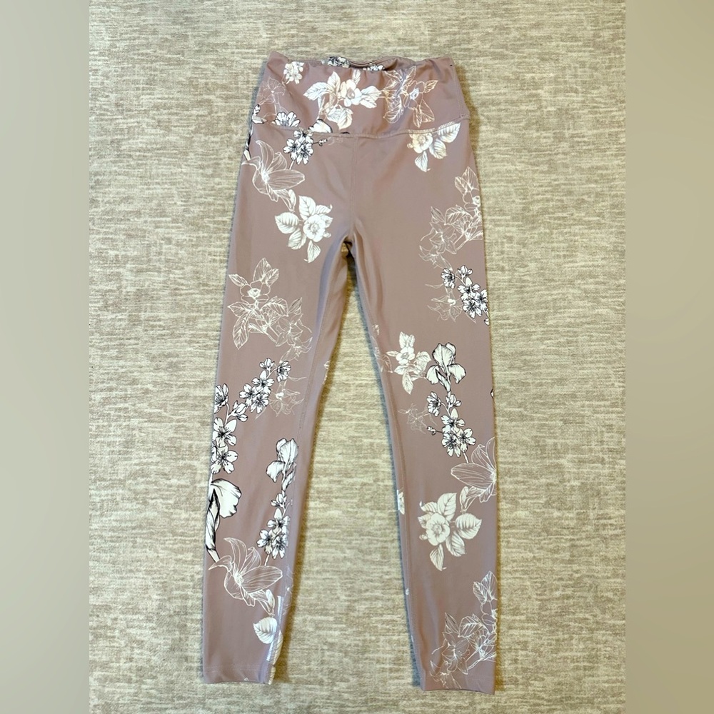Allfenix small pink floral leggings